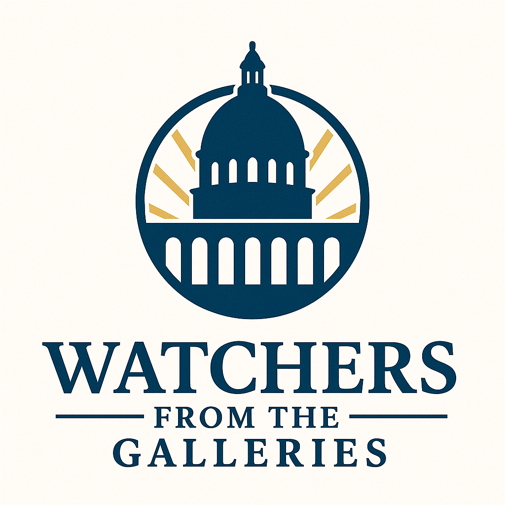 Watchers from the Galleries logo